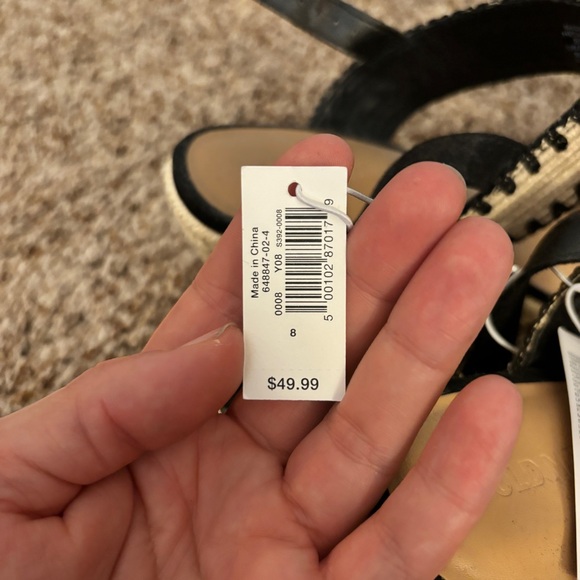 Unworn espadrille wedges - Picture 4 of 7